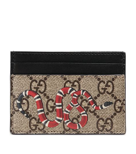 Gucci kingsnake card holders